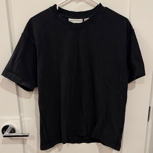 Adidas x Pharrell Williams Humanrace Small Logo Black Tee Medium